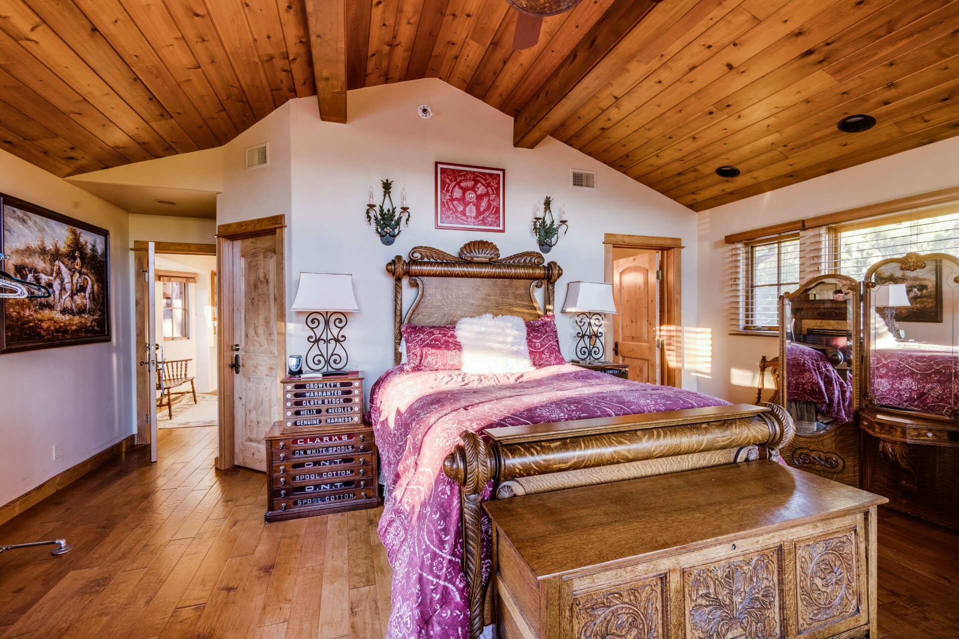 Beautiful Bedroom in the Ranch